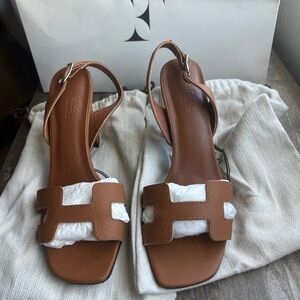 Hermes Holy Sandal Tan